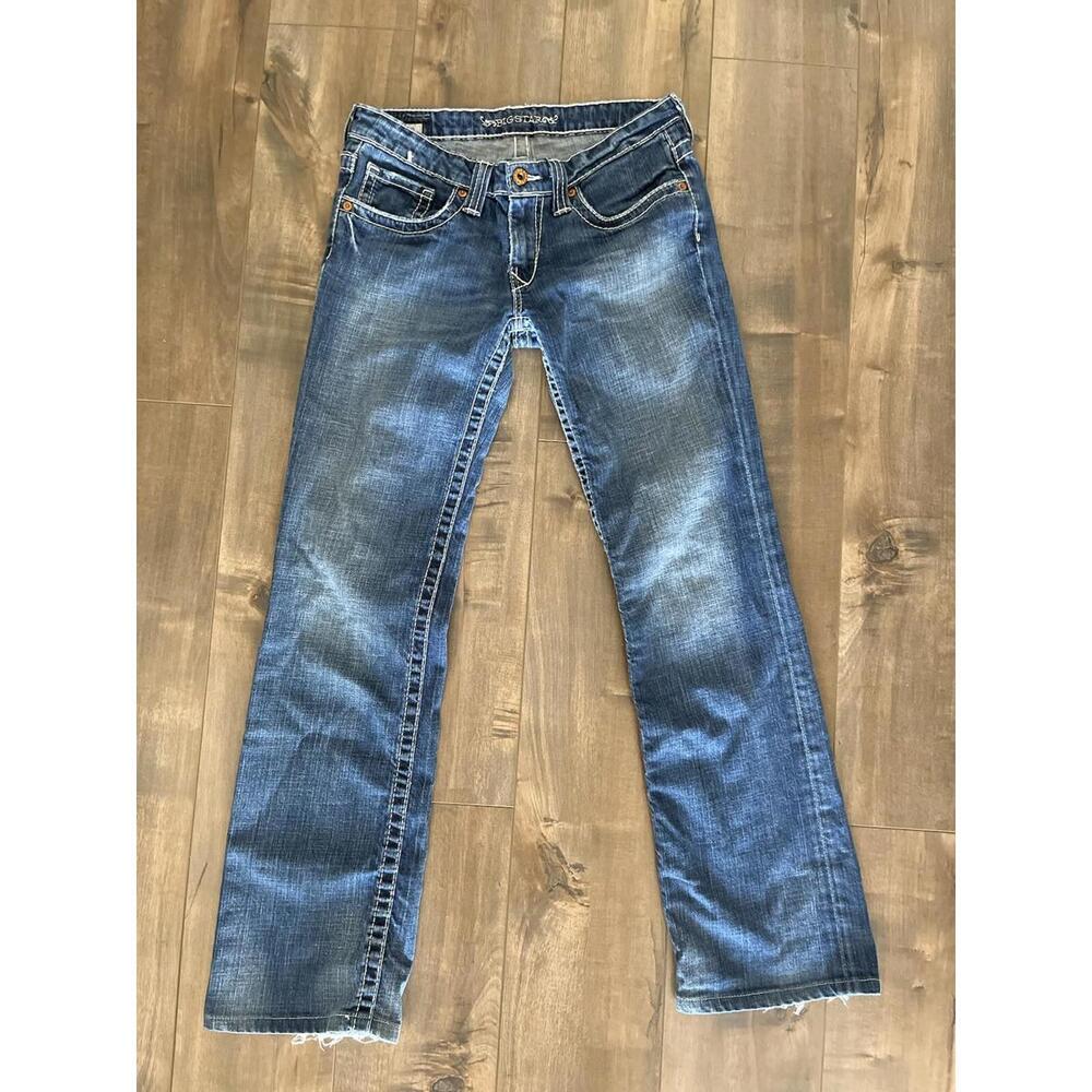 Big Star Women’s Jeans Casey Distressed Size 28R Made In USA